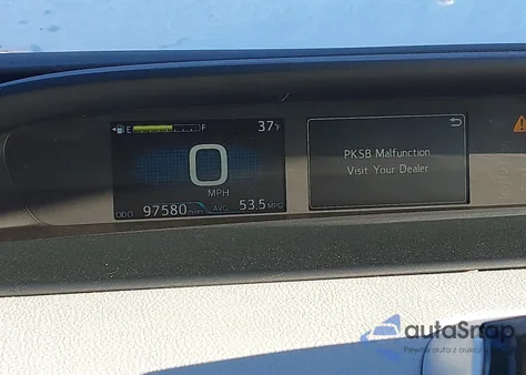 2022 Toyota Prius Xle z USA, uszkodzony, nr VIN JTDKAMFU2N3175038